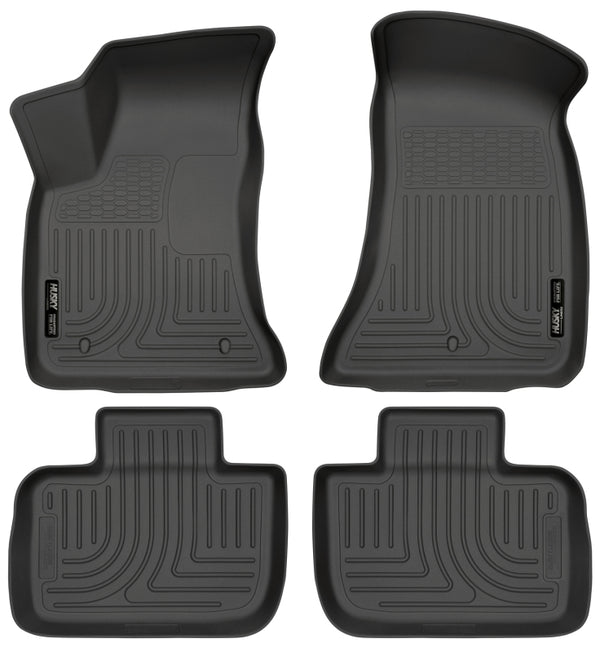 Husky Liners WeatherBeater Black Floor Liners for 2011-2012 Dodge Charger/Chrysler 300