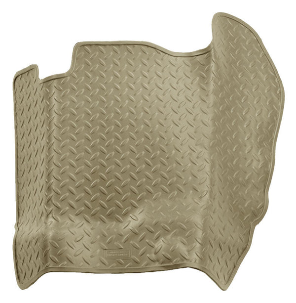 Husky Liners Tan Center Hump Floor Liner for 96-99 Suburban/Tahoe/Yukon (Without Floor Shift)