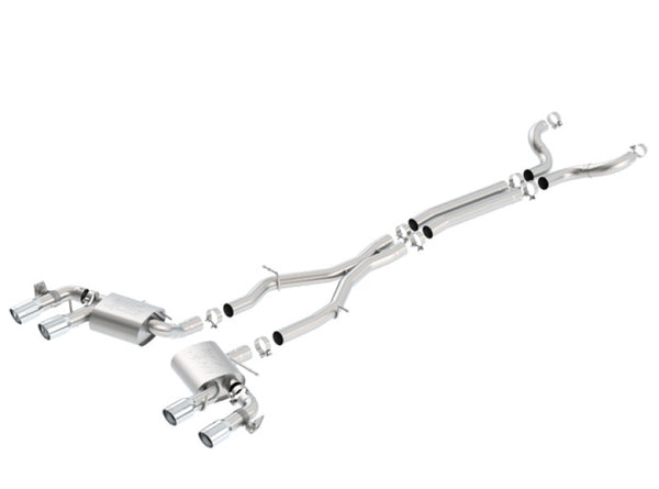 Borla ATAK Catback Exhaust for 2017+ Chevy Camaro ZL1 6.2 with Dual Split Rear Exit