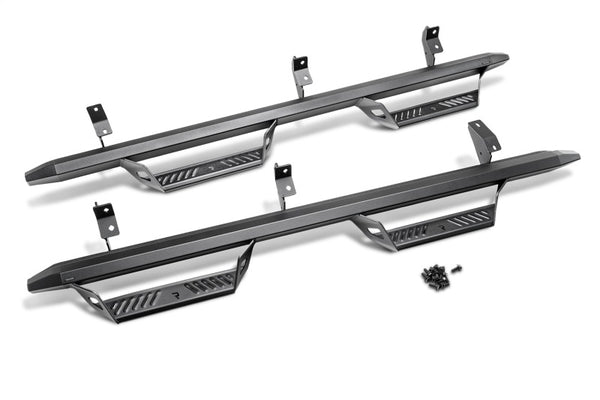 N-Fab Predator Pro Step System 2019 Dodge Ram 2500/3500 Crew Cab All Beds Gas/Diesel - Tex. Black