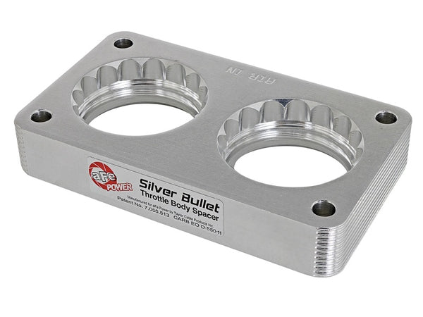 aFe Silver Bullet Throttle Body Spacers for Ford Trucks V10-6.8L (99-04)