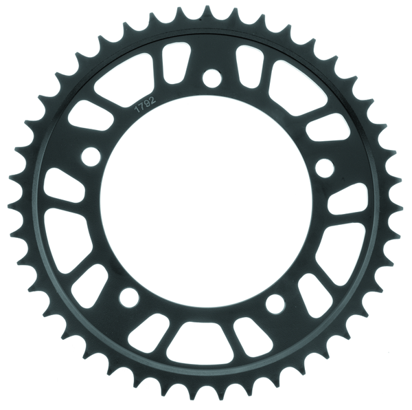 BikeMaster 525 Rear Steel Sprocket 43T Black (Suzuki V-Strom DL1000/DL650, GSX-R600)