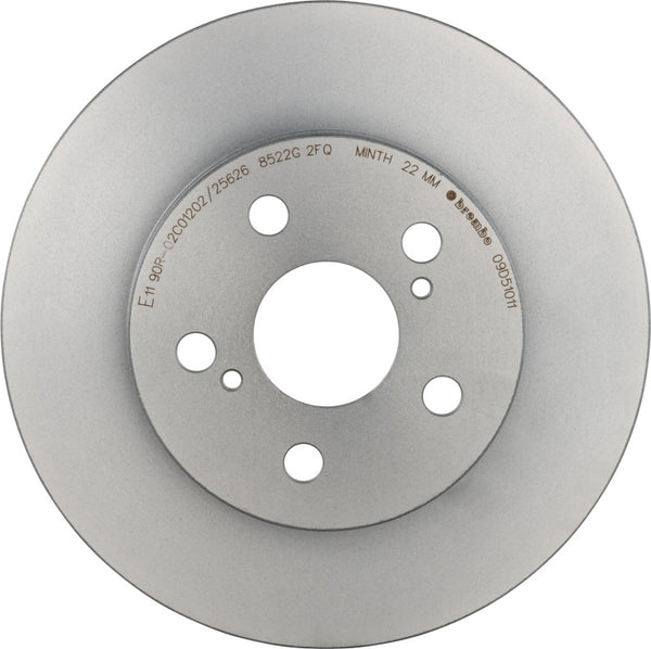 Brembo 15-20 Acura TLX/17-22 Honda CR-V Rear UV Coated Rotor