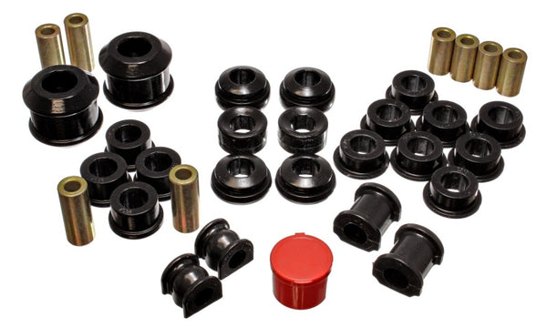 Energy Suspension Hyper-Flex Master Bushing Set for 02-04 Acura RSX & Type S - Black