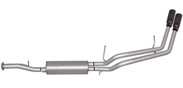 Gibson Cat-Back Dual Sport Exhaust for 07-12 Chevrolet Avalanche LS 5.3L - Aluminized
