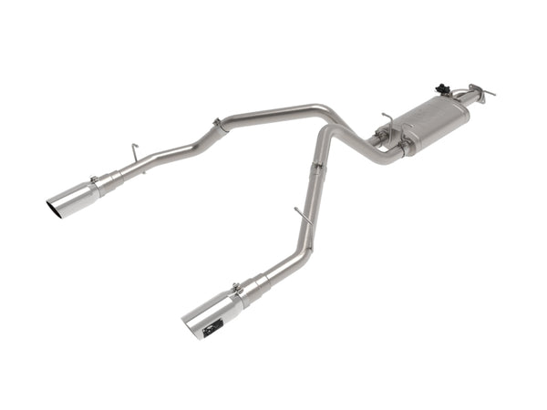 aFe Gemini XV 3" Cat-Back Exhaust for 2019-2021 Ram 1500 V8 5.7L Hemi w/ Polished Tips