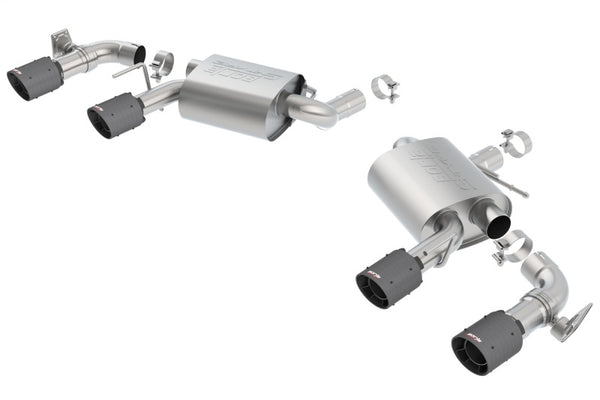 Borla 2016-2017 Chevrolet Camaro SS S-Type Exhaust with Dual Mode Valves - Black CF Tip
