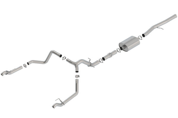 Borla 19 Chevrolet Silverado/GMC Sierra 1500 6.2L SS ATAK Catback Exhaust System