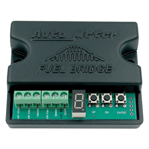 AutoMeter Fuel Signal Adapter for AutoMeter Fuel Level Gauges (LED Display, Push-Button Setup)