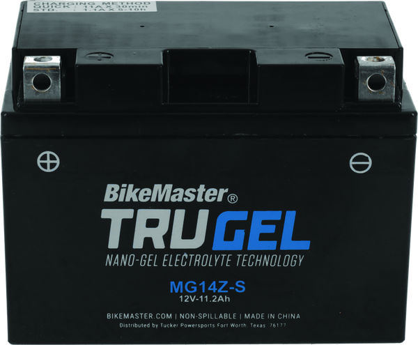 BikeMaster TruGel Battery - MG14Z-S
