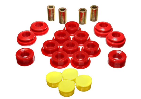 Energy Suspension Red Rear Control Arm Bushing Set for 02-04 Acura RSX (incl. Type S)
