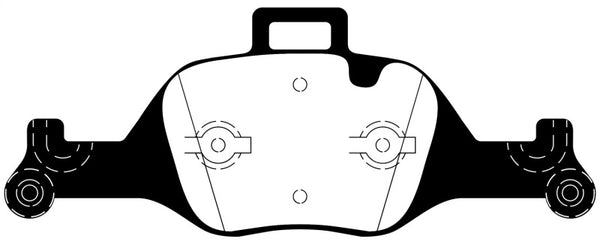 EBC Ultimax Front Brake Pads for 2017+ BMW 530 2.0L Turbo (G30)