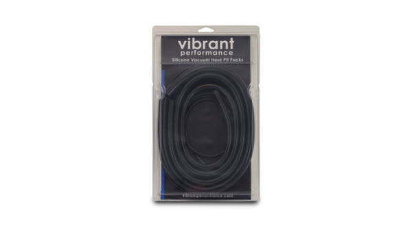 Vibrant Silicon vac Hose Pit Kit Blk 5ft- 1/8in 10ft- 5/32in 4ft- 3/16in 4ft- 1/4in 2ft-3/8in