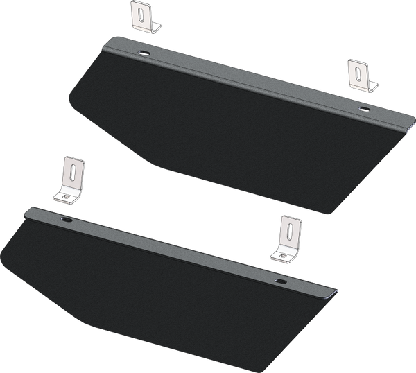 KFI 20-25 Honda Talon1000-4 Rear Lower Door Panel Kit Black