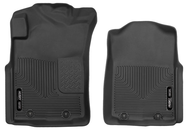 Husky Liners X-Act Contour Black Front Floor Liners for 05-11 Toyota Tacoma (Crew/Ext/Std Cab)