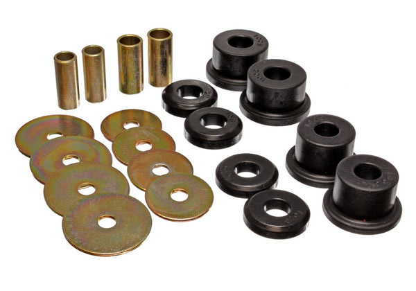 Energy Suspension Black Sub-Frame Bushing Set for 90-94 Mitsubishi Eclipse FWD