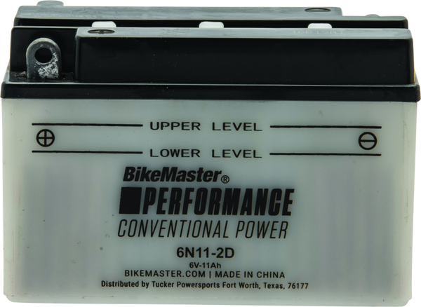 BikeMaster 6N11-2D Motorcycle Battery