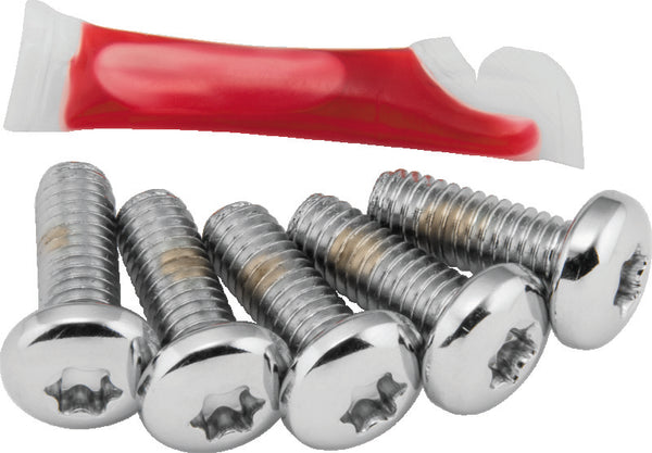 Performance Machine Rotor Bolt Set - Chrome
