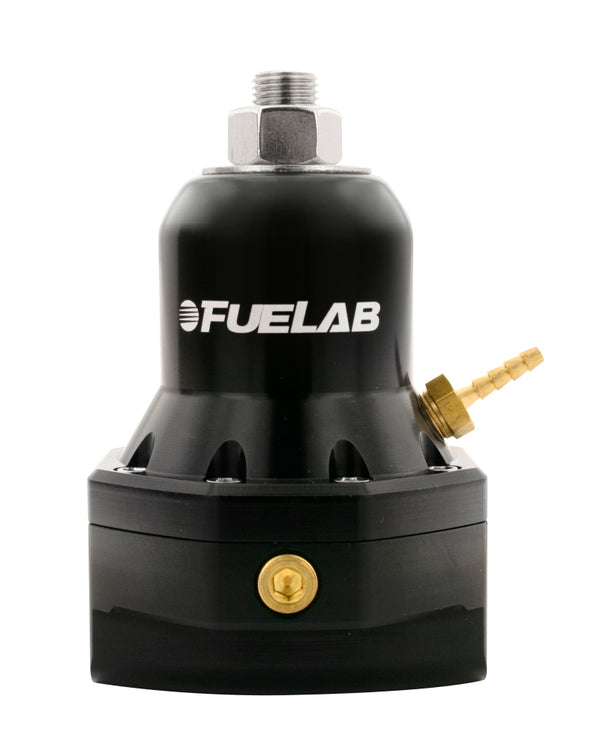 Fuelab 565 EFI Adjustable Fuel Pressure Regulator 40-80 PSI - Black