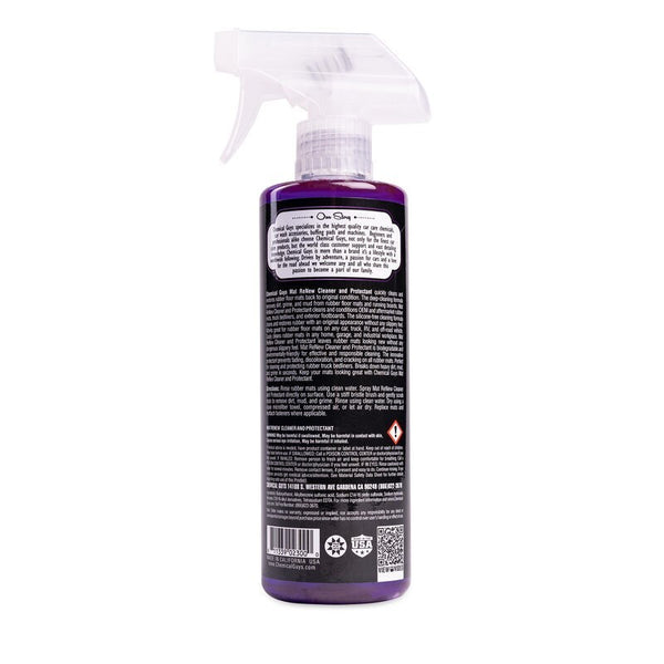 Chemical Guys Mat ReNew 16oz Rubber & Vinyl Floor Mat Cleaner & Protectant