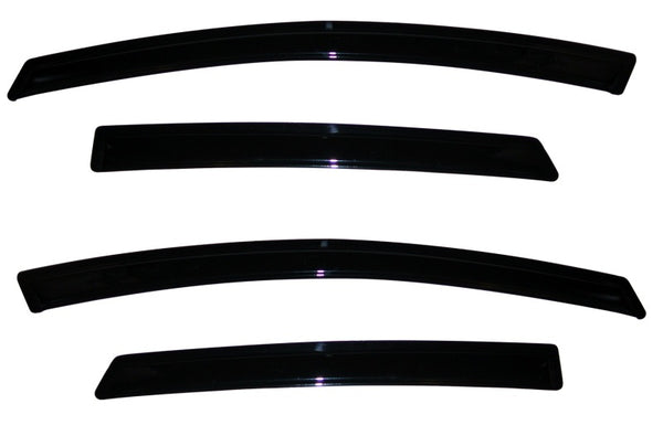 AVS Ventvisor Window Deflectors for 20092018 Ford Fiesta Sedan/Hatch - 4pc Smoke