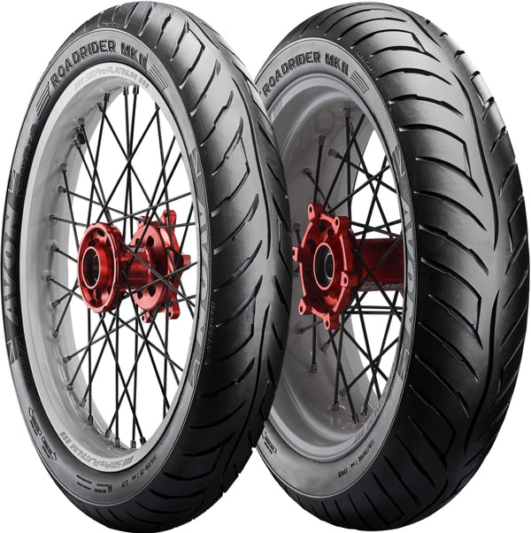 Avon Roadrider MKII Rear Motorcycle Tyre 130/80V18 66V TL (On-Road)