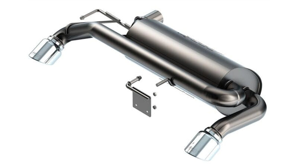 Borla ATAK Axle Back Exhaust for 2021-2022 Ford Bronco 2.7L V6 4WD with Bright Chrome Tips