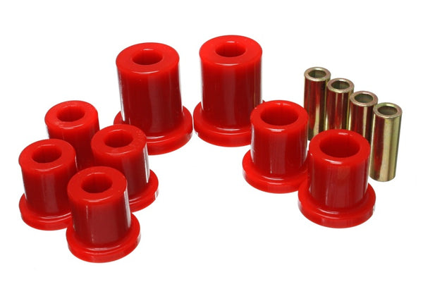 Energy Suspension Front Control Arm Bushing Set for 03-09 Lexus GX470 & 03-09 Toyota 4Runner 2WD/4WD - Red