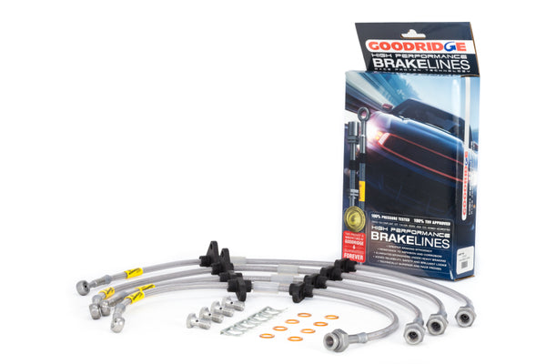 Goodridge Stainless Steel Brake Line Kit for 90-93 Acura Integra