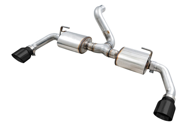 AWE Tuning Tread Edition Axle-Back Dual Exhaust w/ Diamond Black Tips for 2018+ Jeep Wrangler JL/JLU