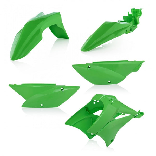 Acerbis Plastics Kit - Kawasaki KLX110 / KLX110L - Green