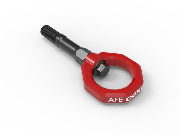 aFe Rear Tow Hook for 2020-2024 Chevrolet C8 Corvette - Red