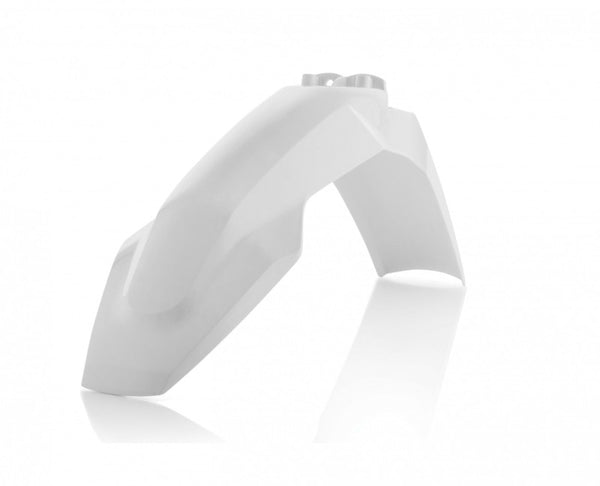 Acerbis White Front Fender for Husqvarna TC/FC/FX 125-450 (2016-2022) & FE/TE/TX 150i-501 (2017-2023)
