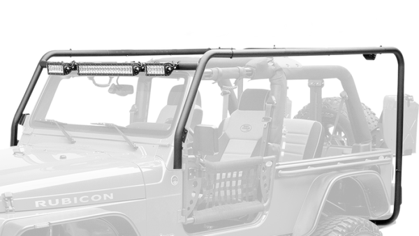Body Armor 4x4 07-18 Jeep Wrangler JK 2dr Roof Rack Frame Crossbars/Rails