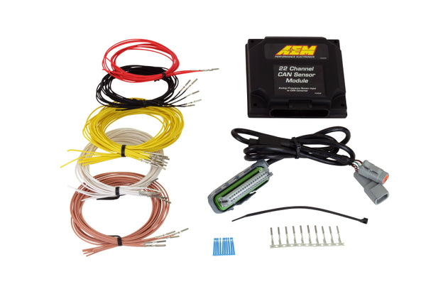 AEM 22-Channel CAN Sensor Module for CD-5/CD-7 Digital Dashes (30-2212)