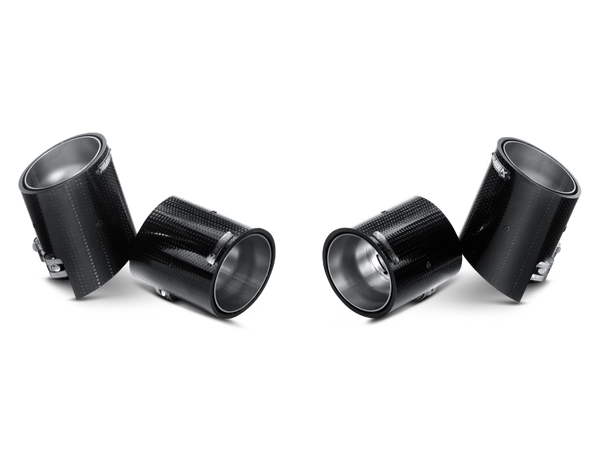 Akrapovic Carbon Tail Pipe Set for BMW 1 Series M Coupe E82 (20112012)