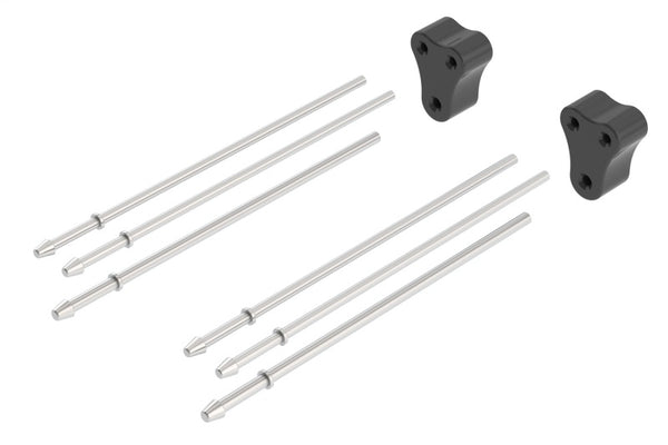 Borla Hanger & Isolator Kit - 6 Stainless Steel Rods & 2 High-Temperature Rubber Isolators