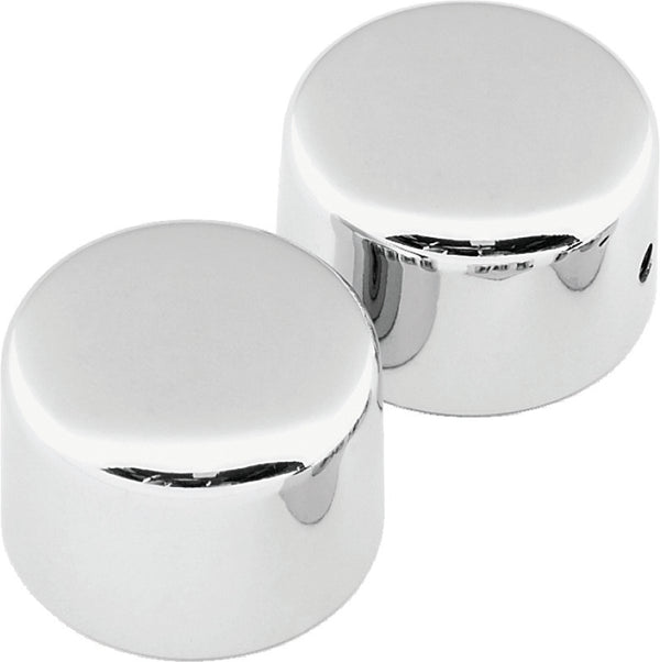 Bikers Choice Chrome Front Axle Cap Set for Harley-Davidson 19721999 FL/FLT/FXWG & 19881994 Softail
