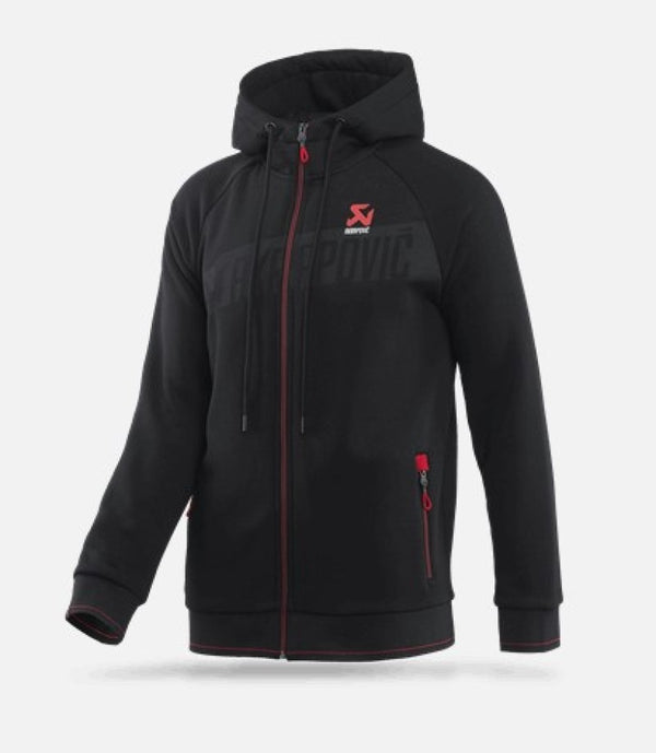 Akrapovic Men's Corpo Zip Hoodie - Black - XL