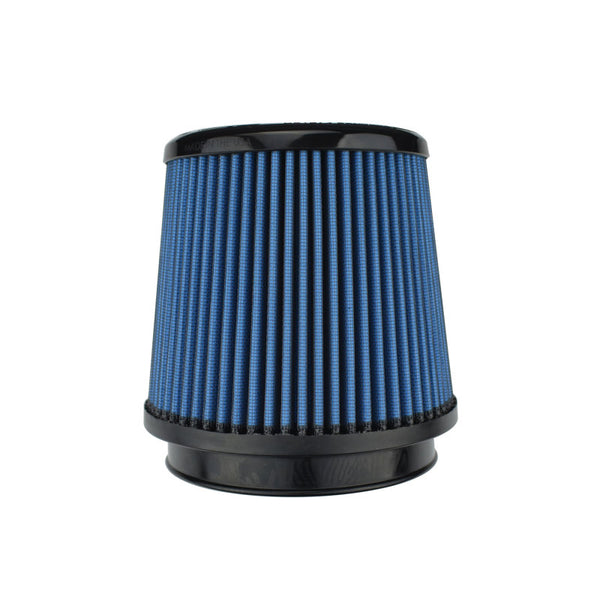 Injen AMSOIL 5in Flange Nanofiber Dry Air Filter - 6.5in Base, 6in Height, 70 Pleats