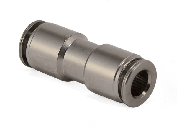 Air Lift 1/4in Tube Union Fitting Air Suspension Line Connector