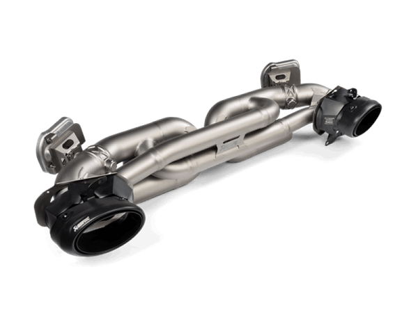Akrapovic Titanium Tail Pipe Tips Set Black Porsche 911 Turbo/Turbo S 992 (20202021)