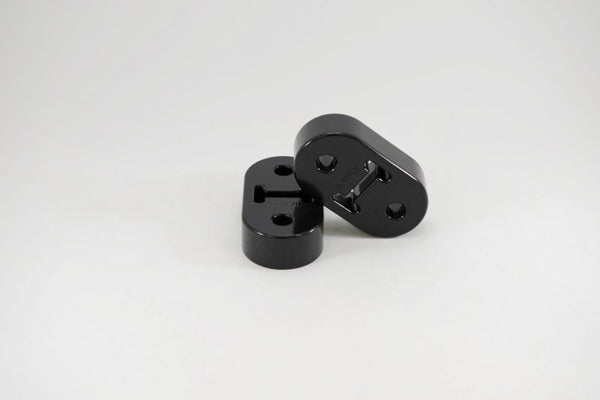 Kartboy 08-21 Subaru WRX/WRX STi/05-09 Subaru Legacy GT Long Exhaust Hanger - 12mm - Black
