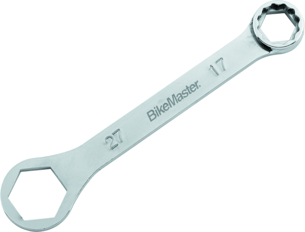 BikeMaster Rider Wrench 27mm 6-Point / 17mm 12-Point