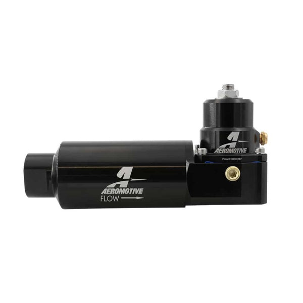 Aeromotive EFI Fuel Pressure Regulator & Filter Combo 4075 PSI (For A1000 or Smaller)