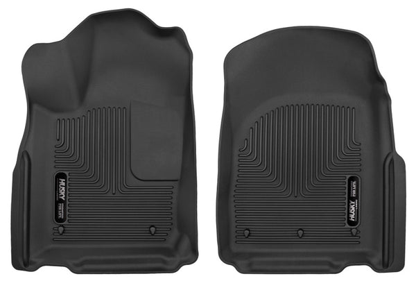 Husky Liners X-Act Contour Black Front Floor Liners for 11-24 Dodge Durango & 11-14 Jeep Grand Cherokee
