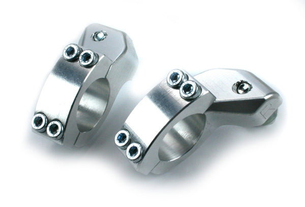 Cycra CRM Hand Guard Clamps 1-1/8 in., Silver