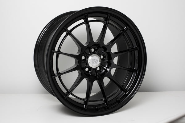 Enkei NT03+M Black Wheel 18x9.5 5x100 40mm Offset