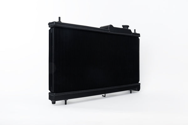 CSF 2008-2021 Subaru WRX/STI 2-Row 42mm Race-Spec Aluminum Radiator - Black