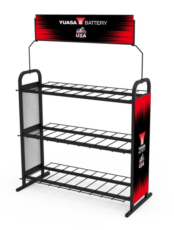 Yuasa Large Battery Rack (Holds 16-20 Batteries)
